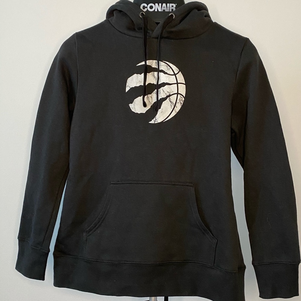 Toronto Raptors Black Hoodie. Women’s. Size small